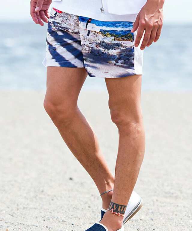 パンツ ボトムス ハーフパンツ メンズ Blue Wax ブルーワックス Surfer Surf Shorts 即日発送 ショートパンツ メンズ 膝上  ショーツ ハー｜au PAY マーケット