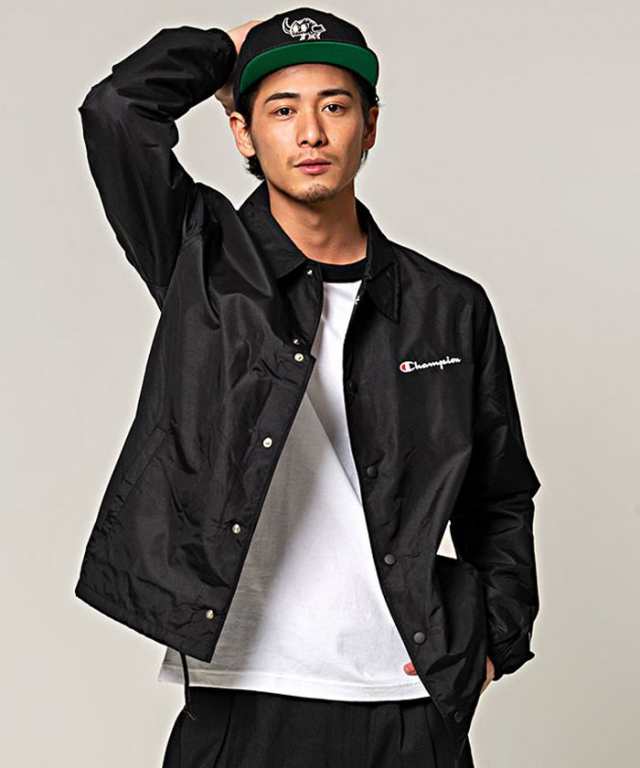 コーチジャケット メンズ Champion チャンピオン COACH JACKET 即日