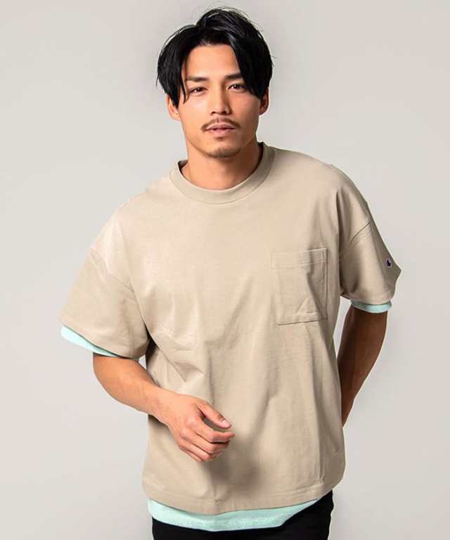 【シンプルな】 Champion チャンピオン ガーメントウォッシュ加工 リバースウィーブ ショート スリーブ Tシャツ cw-v302 レディース  2022ss新作 けるような