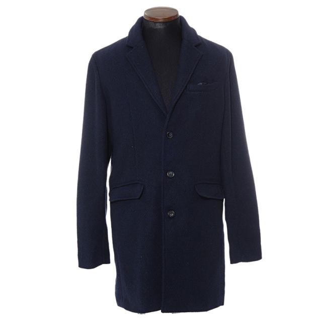 セール Sale 30 Off ジャケット コート メンズ Cavaria キャバリア メルトンチェスターコート 即日発送 細身 タイト ダブル ブラック ネの通販はau Pay マーケット Silver Bullet シルバーバレット