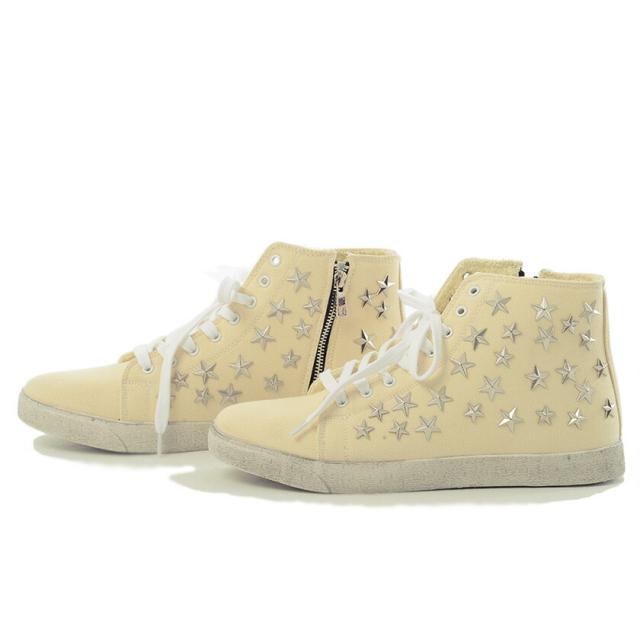 靴 スニーカー メンズ Sb Select シルバーバレットセレクト 星柄スタッズハイカットスニーカー 即日発送 ハイカット スタッズ 星 スター の通販はau Pay マーケット Silver Bullet シルバーバレット