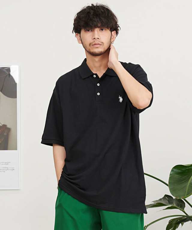 us polo assn united3 ポロシャツ ブラック M