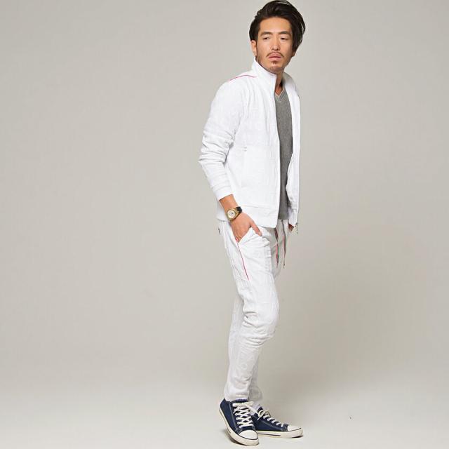 送料無料 スウェットパンツ メンズ Viola ヴィオラ 総柄ジャガードパイピングスウェットスキニーパンツ 即日発送 スキニーパンツ スエッの通販はau Pay マーケット Silver Bullet シルバーバレット