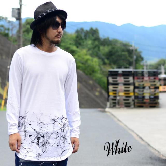 ネコポス送料無料 Bernings Sho裾ペイントロング丈tシャツ メンズtシャツ 3575 53 ストリート ロック カジュアル ビター アメカジ サの通販はau Pay マーケット 株式会社スプースベイスン