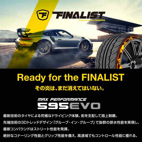 サマータイヤホイールセット FINALIST 595 EVO 245/40R20インチ４本セットの通販はau PAY マーケット 輸入タイヤ通販AUTOWAY  au PAY マーケット－通販サイト