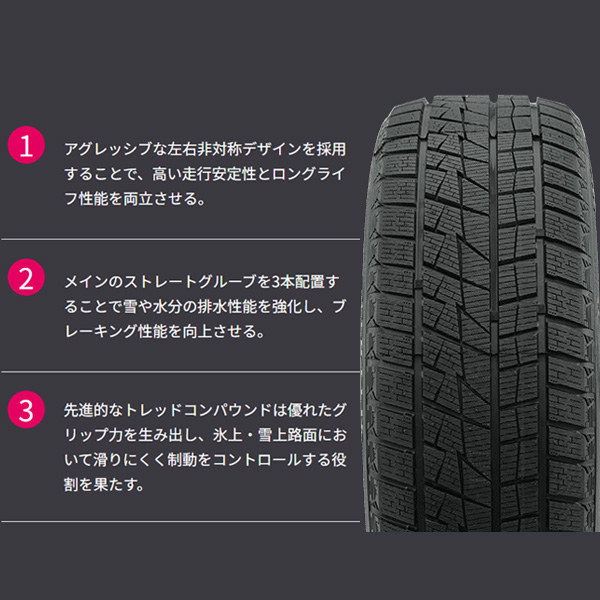 225/45R18 スタッドレスタイヤ ZEETEX WH2000 スタッドレス 2025年製