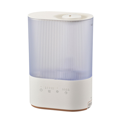 【送料無料!】   オーム電機 UV機能超音波加湿器（3段階調光LEDライト付/アロマポケット付/22W/4.0リットル/連続加湿15時間/ホワイト）   ※お取り寄せ品　4971275814721