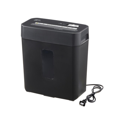 【送料無料!】オーム電機 マイクロカットシュレッダー（容量11リットル/A4/ブラック）  （※お取り寄せ品）　4971275061743