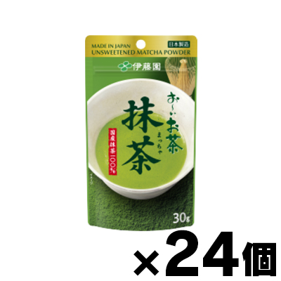 【送料無料!】 伊藤園 お〜いお茶 抹茶 30g×24個(※お取り寄せ品) ※他商品同時注文同梱不可　4901085661802*24