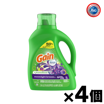 【貨物輸送無料!】 益金 流動性 ムーンライトブリーズ (88薬局衡オンス/2600ml)×4個 0030772092095*4