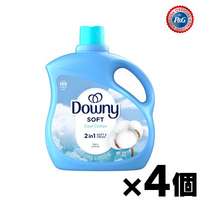 【送料無料!】 ダウニー リキッド クールコットン 111oz/3290ml×4個 【正規輸入品】　0030772100196*4 9,786円