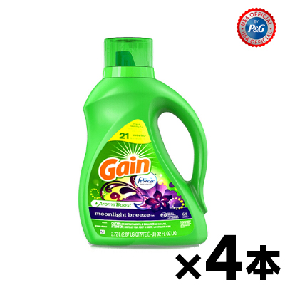 【送料無料！】 　ゲイン リキッド ムーンライトブリーズ 2070ml×4本　0037000771791*4
