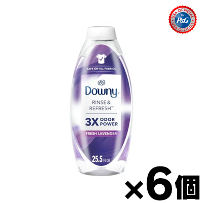 【送料無料!】 衣類用 ダウニーリンス ラベンダー (25.5oz/754ml)×6個 (※正規輸入品)　0037000879152*6