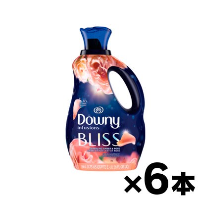 【送料無料！】 ダウニーインフュージョン BLISS　スパークリングアンバー＆ローズ 1660ml×6本 37000250074*6