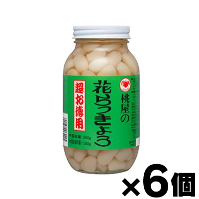 【送料無料！】 桃屋 花らっきょう 580g×6個　4902880064225 6,920円