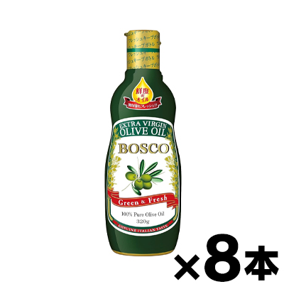 【送料無料!】 ボスコ EXVオリーブオイル 320g×8個　4902380219200*8