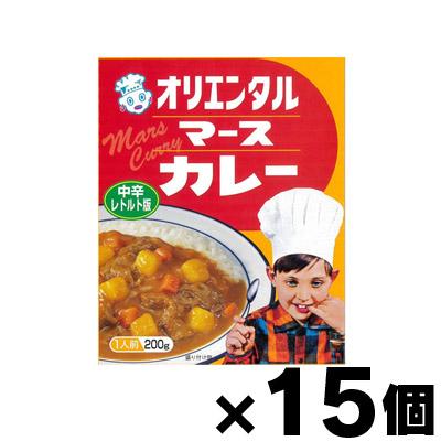 オリエンタル マースカレー レトルト版　200g×15個　4901276120385*15 レトルトカレー