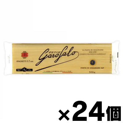 【送料無料!】 明治屋 ガロファロ グラニャーノIGP スパゲッティ 1.7mm 500g×24個 (お取り寄せ品)　8000139931987*24