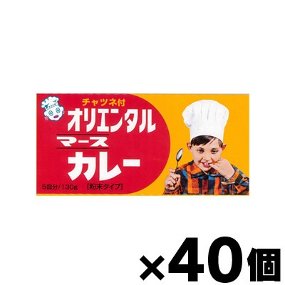 【送料無料！】 オリエンタル マースカレー 小 130g×40個　4901276110041*40