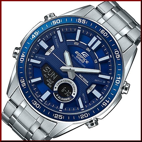 カシオ エディフィス Casio Edifice アナログ デジタル アラームクロノグラフ メンズ腕時計 メタルベルト 海外モデル Efv C100d 2aの通販はau Pay マーケット Bright