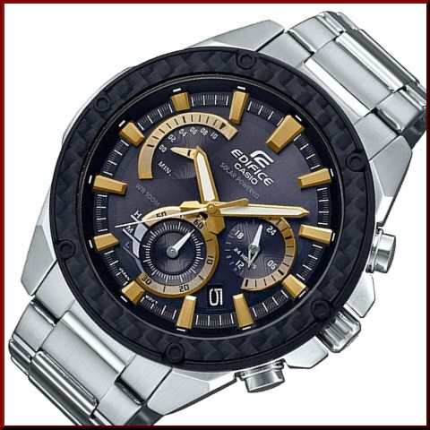 カシオ エディフィス Casio Edifice ソーラー腕時計 メンズ カーボン