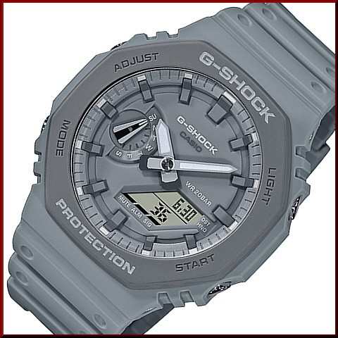 カシオ/G-SHOCK【CASIO/Gショック】カーボンコアガード構造 アナデジモデル メンズ腕時計  アースグレー【海外モデル】GA-2110ET-8A｜au PAY マーケット