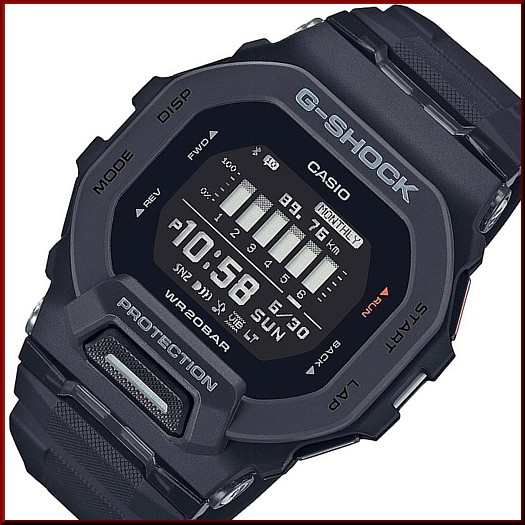 カシオ/G-SHOCK【CASIO/Gショック】ジー・スクワット モバイルリンク メンズ腕時計 ブラック GBD-200-1【海外モデル】の通販はau  PAY マーケット - BRIGHT | au PAY マーケット－通販サイト