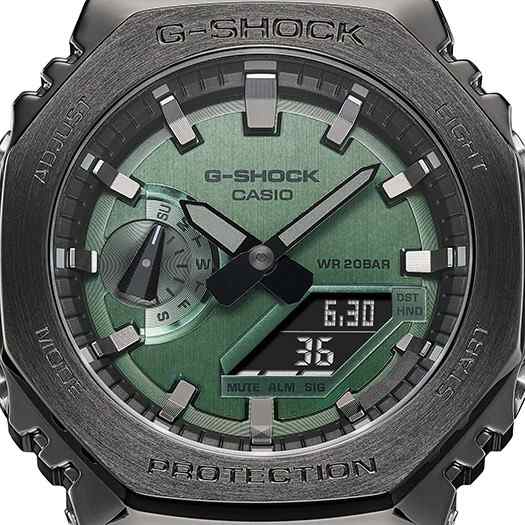 カシオ/G-SHOCK【CASIO/Gショック】メタルケースモデル アナデジ メンズ腕時計 ダークグリーン 【国内正規品】GM-2100B-3AJFの通販はau  PAY マーケット - BRIGHT | au PAY マーケット－通販サイト