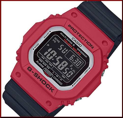 カシオ G Shock Casio Gショック ソーラー電波腕時計 マルチバンド6 ブラック レッド 国内正規品 Gw M5610rb 4の通販はau Pay マーケット Bright