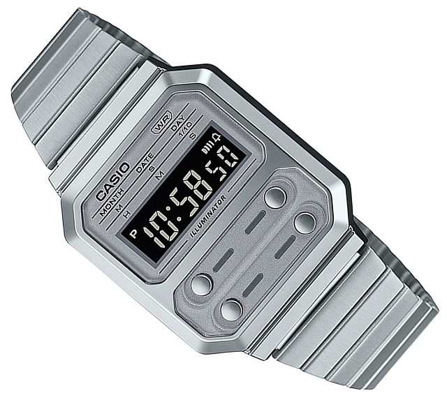 CASIO【カシオ】スタンダード デジタルモデル ボーイズサイズ メタル