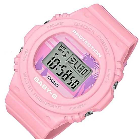 カシオ/Baby-G【CASIO】ベビーG レディース腕時計 ピンク 海外モデル