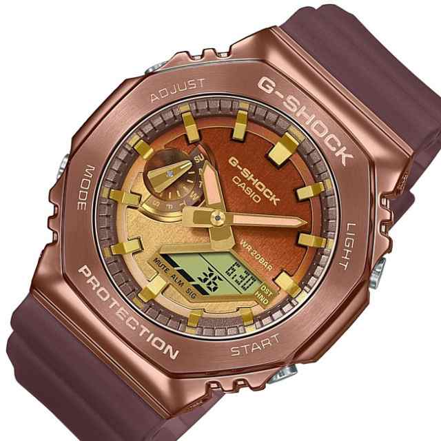【新品未使用品】カシオ Gショック 腕時計 電波時計 ゴールド 正規品