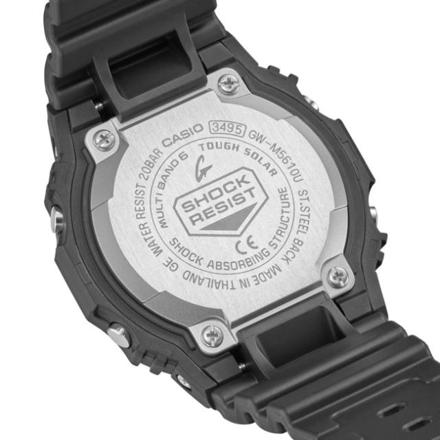 カシオ/G-SHOCK【CASIO/Gショック】ソーラー電波腕時計 マルチバンド6　New5600シリーズ GW-M5610U-1CJF【国内正規品】_4