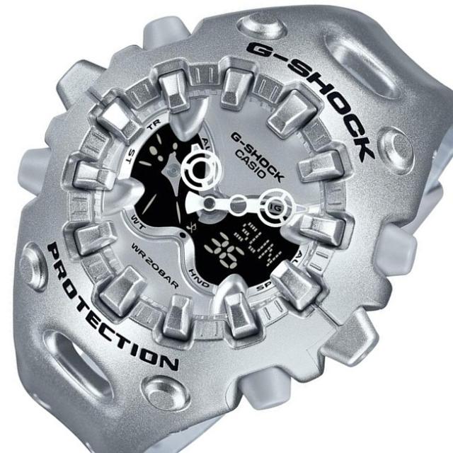 CASIO/G-SHOCK【カシオ/Gショック】メンズ腕時計 アナデジモデル シルバー(国内正規品)GA-V01A-8AJF