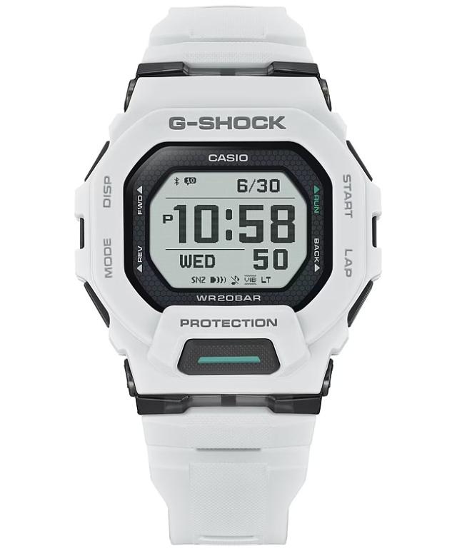 CASIO/G-SHOCK【カシオ/Gショック】ジースクワット スマホリンク デジタルモデル メンズ腕時計 ホワイト【国内正規品】GBD-200-7JF_5