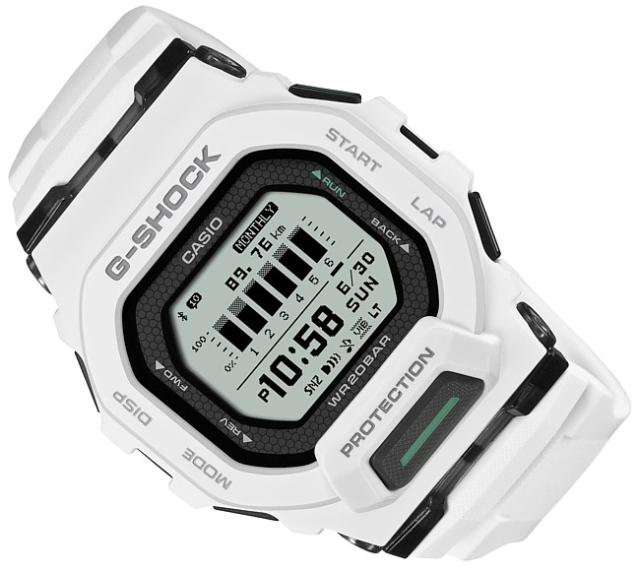 CASIO/G-SHOCK【カシオ/Gショック】ジースクワット スマホリンク デジタルモデル メンズ腕時計 ホワイト【国内正規品】GBD-200-7JF_1