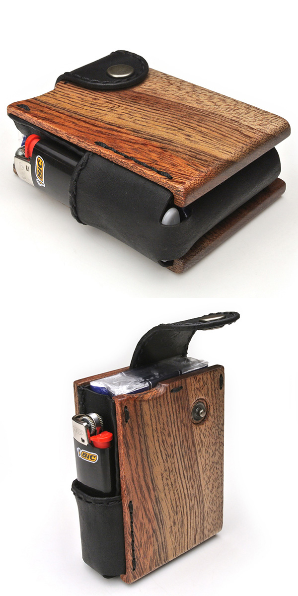 LIFE [ライフ] for Cigarettes Soft Package/木製タバコケースソフト用