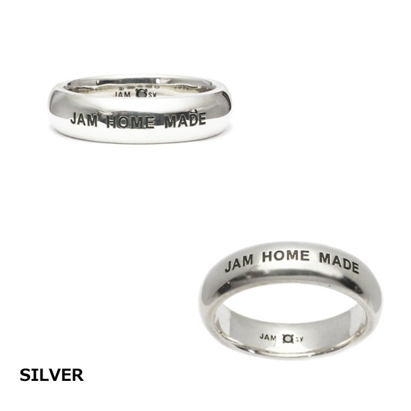 JAM HOME MADE ジャムホームメイド ROUND DIAMOND RING M TYPE2 -SILVER- -GOLD- リング 指輪  ユニセックス｜au PAY マーケット