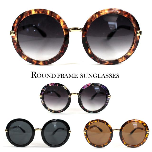 ラウンドデザインサングラス ビッグフレーム 丸型 大きめ レディース メンズ 紫外線 Uv ゴールドテンプルの通販はau Pay マーケット ｕｐｐｅｒ ｇａｔｅ
