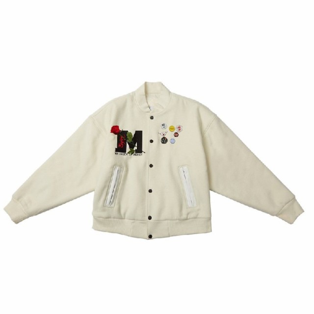 MEDM ローズ スタジャン ジャケット JACKET 限定カラー 青 M 2