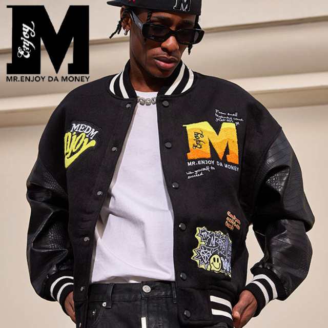 MEDM Mr Enjoy Da Money ミスター エンジョイ ダ マネー Patch Varsity