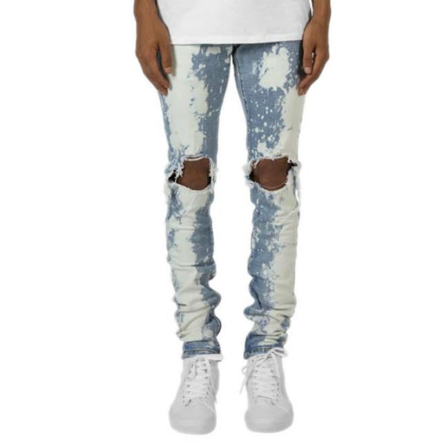 mnml ミニマル DAMAGE STRETCH JEANS ストレッチダメージデニム