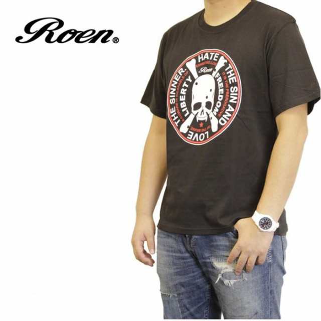 送料無料 ロエン Roen Tシャツ メンズ レディース ファッション カットソー ブラック 黒 半袖 プリント ロゴ スカル 丸首 ストリート ドの通販はau Pay マーケット ｕｐｐｅｒ ｇａｔｅ