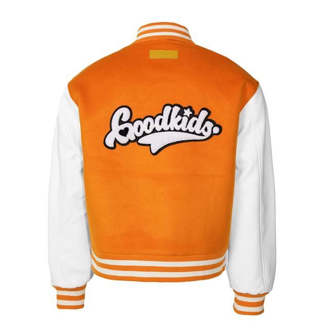 オレンジ ホワイト スタジャン Good Kids a few Goodkids スタジャン オレンジ色 正規品A FEW GOOD KIDS ア