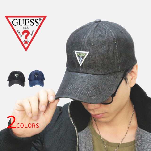 SALE セール 30%OFF GUESS ゲス ai3w8372kh ロゴ デニムキャップ CAP