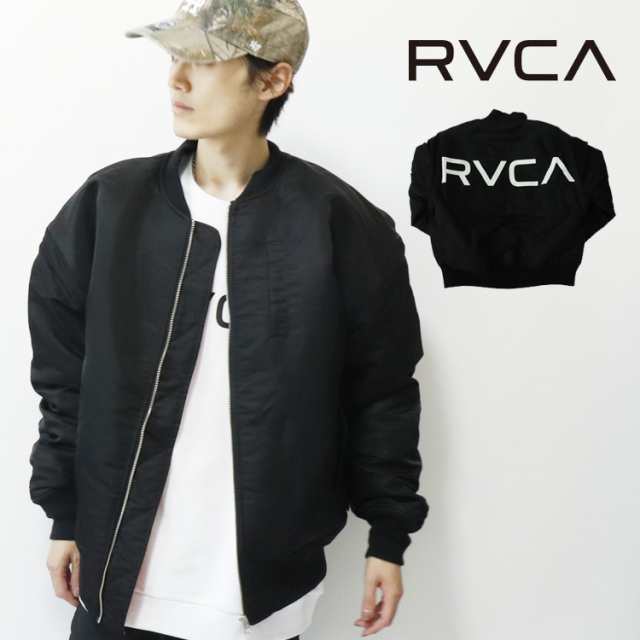 RVCA ルーカ メンズ BACK MA-1 ジャケット ミリタリージャケット ma1