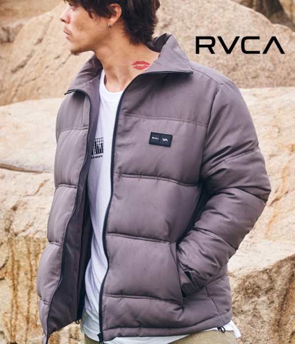 販売での到着 RVCA ルーカ 中綿フードジャケット メンズ ダウン