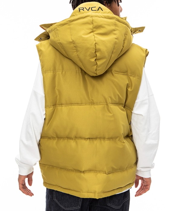RVCA ルーカ 中綿ベスト メンズ ダウンベスト 秋冬 防寒 アウター ジャケット ジレ カジュアル ストリート スポーツ ブランド