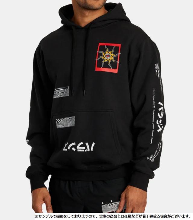 RVCA ルーカ BLACK SUN HOODIE メンズ パーカー スウェット 男性 フーディ プルオーバー カジュアル スポーツ ストリート_1
