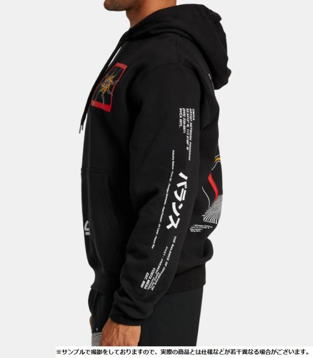 RVCA ルーカ BLACK SUN HOODIE メンズ パーカー スウェット 男性 フーディ プルオーバー カジュアル スポーツ ストリート_5